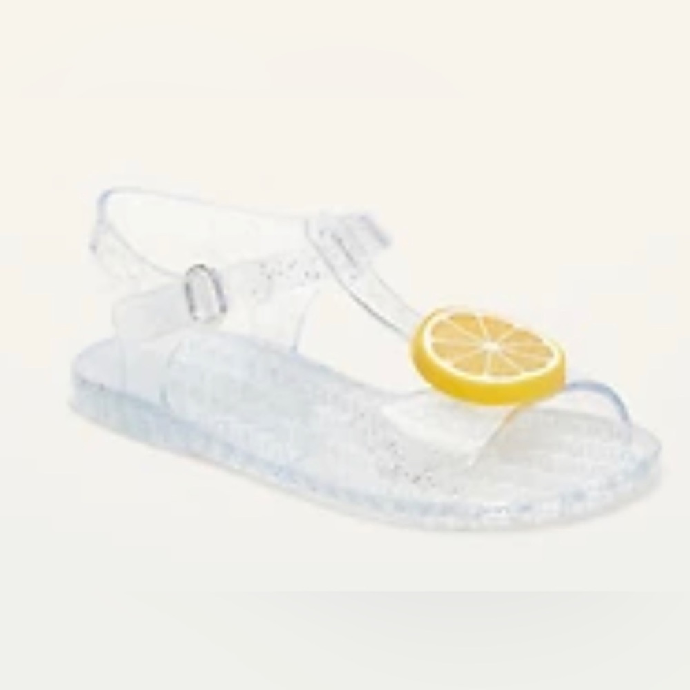 Glitter-Jelly T-Strap Flats for Toddler 💖💖